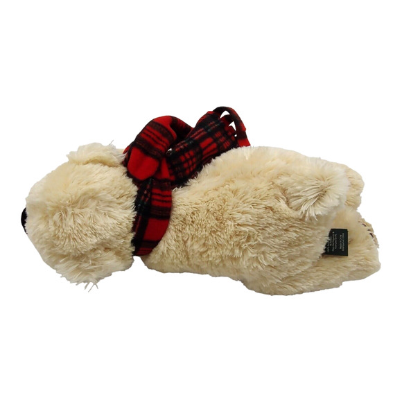 Creamy Tan Super Soft Floppy 17" Eddie Bauer Teddy Bear Stuffed Animal Plush Toy - Picture 7 of 12